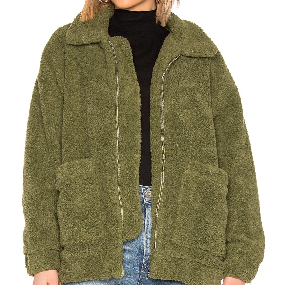 I.AM.GIA pixie coat in green